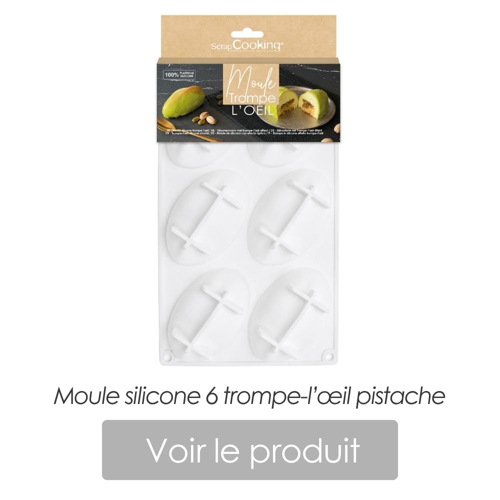 6 trompe l'œil pistaches